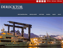 Tablet Screenshot of derecktor.com